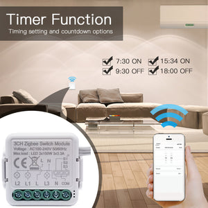 Switch Module 1/2/3/ 4gang/ Way 110V-240V Tuya/Smart Things Hub Wireless Light Switch Relay Compatible with Alexa Google. Instrumentation and Electrical Materials. Construction & Home. Sedmeca Express.
