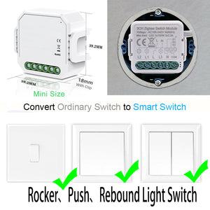 Switch Module 1/2/3/ 4gang/ Way 110V-240V Tuya/Smart Things Hub Wireless Light Switch Relay Compatible with Alexa Google. Instrumentation and Electrical Materials. Construction & Home. Sedmeca Express.